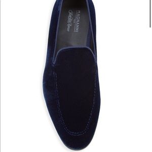 Men’s Size 9 Magnanni Navy Velvet Loafer